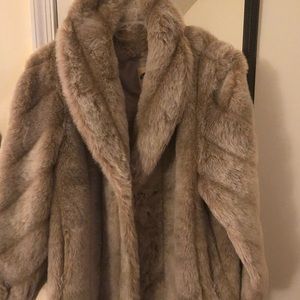 faux fur coat